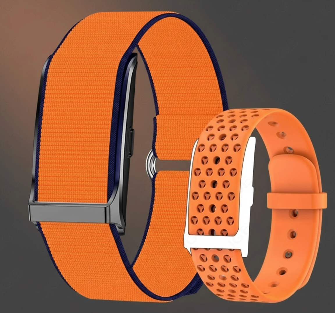 No Screen Smart Watch Men and Women Heart Rate and Blood Pressure Multi-function Health Fitness 1ATM Waterproof 100+ Sport Mode Bracelet for Unisex