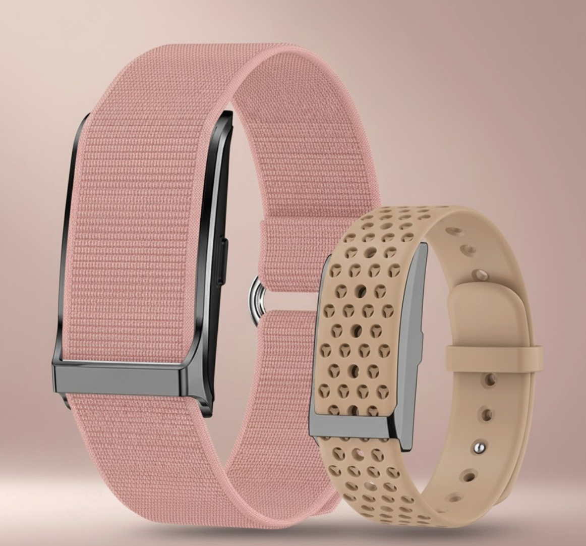 No Screen Smart Watch Men and Women Heart Rate and Blood Pressure Multi-function Health Fitness 1ATM Waterproof 100+ Sport Mode Bracelet for Unisex